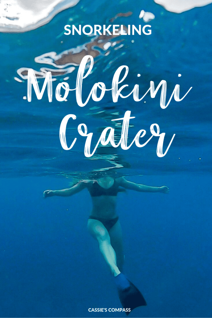 best way to snorkel molokini crater pin
